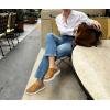 image:imageKuaiLu Womens Fashion Orthopedic Walking Thick Sandals Comfort Arch Support Relief Plantar Fasciitis Cushion Recovery Summer Slides Slip On Yoga Mat Open Toe Faux LeatherBeige White