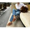 image:imageKuaiLu Womens Fashion Orthopedic Walking Thick Sandals Comfort Arch Support Relief Plantar Fasciitis Cushion Recovery Summer Slides Slip On Yoga Mat Open Toe Faux LeatherKhaki Beige
