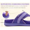 image:imageKuaiLu Womens Orthopedic Flip Flops Comfort Cushion Arch Support Sandals Summer Lightweight Casual Beach Walking Sandles Fashion Trendy Outfit Adjustable Ladies Flat SandalsPurple