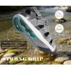 image:imageKuaiLu Womens Orthotic Cushion Sandals Closed Toe Breathable Recovery Sport Hiking Beach Water Athletic Shoes Comfortable Arch Support Walking Fisherman Sandal Relief Plantar FasciitisGrey