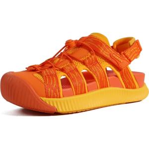 image:imageKuaiLu Womens Orthotic Cushion Sandals Closed Toe Breathable Recovery Sport Hiking Beach Water Athletic Shoes Comfortable Arch Support Walking Fisherman Sandal Relief Plantar FasciitisOrange Yellow
