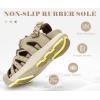 image:imageKuaiLu Womens Orthopedic Closed Toe Walking Sandals with Comfort Arch Support Breathable Beach Travel Hiking Sandles Sport Recovery Cushion Plantar Fasciitis Fisherman Water SandalBrown Beige