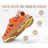image:imageKuaiLu Womens Orthopedic Closed Toe Walking Sandals with Comfort Arch Support Breathable Beach Travel Hiking Sandles Sport Recovery Cushion Plantar Fasciitis Fisherman Water SandalOrange Khaki