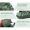 image:imageKuaiLu Womens Orthopedic Closed Toe Walking Sandals with Comfort Arch Support Breathable Beach Travel Hiking Sandles Sport Recovery Cushion Plantar Fasciitis Fisherman Water SandalGreen
