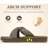 image:imageKuaiLu Dressy Sandals for Women Yoga Mat with Arch Support Comfortable Cushion Lightweight Casual Slides Summer Fashion Beach Pool Slip On Travel Orthotic Shoes Indoor OutdoorApricot