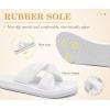 image:imageKuaiLu Dressy Sandals for Women Yoga Mat with Arch Support Comfortable Cushion Lightweight Casual Slides Summer Fashion Beach Pool Slip On Travel Orthotic Shoes Indoor OutdoorWhite