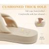 image:imageKuaiLu Dressy Sandals for Women Yoga Mat with Arch Support Comfortable Cushion Lightweight Casual Slides Summer Fashion Beach Pool Slip On Travel Orthotic Shoes Indoor OutdoorBeige