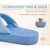 image:imageKuaiLu Dressy Sandals for Women Yoga Mat with Arch Support Comfortable Cushion Lightweight Casual Slides Summer Fashion Beach Pool Slip On Travel Orthotic Shoes Indoor OutdoorBlue