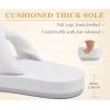 image:imageKuaiLu Dressy Sandals for Women Yoga Mat with Arch Support Comfortable Cushion Lightweight Casual Slides Summer Fashion Beach Pool Slip On Travel Orthotic Shoes Indoor OutdoorWhite