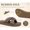 image:imageKuaiLu Dressy Sandals for Women Yoga Mat with Arch Support Comfortable Cushion Lightweight Casual Slides Summer Fashion Beach Pool Slip On Travel Orthotic Shoes Indoor OutdoorApricot