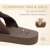 image:imageKuaiLu Dressy Sandals for Women Yoga Mat with Arch Support Comfortable Cushion Lightweight Casual Slides Summer Fashion Beach Pool Slip On Travel Orthotic Shoes Indoor OutdoorApricot