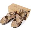 image:imageKuaiLu Mens Orthotic Sandals Comfortable Arch Support Foam Cushion Hiking Walking Sandles Fashion Camouflage Adjustable Sport Recovery Athletic Shoes For Man Urban OutdoorBeige