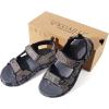 image:imageKuaiLu Mens Orthotic Sandals Comfortable Arch Support Foam Cushion Hiking Walking Sandles Fashion Camouflage Adjustable Sport Recovery Athletic Shoes For Man Urban OutdoorGrey