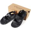image:imageKuaiLu Mens Orthotic Sandals Comfortable Arch Support Foam Cushion Hiking Walking Sandles Fashion Camouflage Adjustable Sport Recovery Athletic Shoes For Man Urban OutdoorBlack