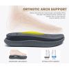 image:imageKuaiLu Mens Orthotic Cushion Flip Flops Mens Athletic Recovery Foam Walking Sandals Lightweight Summer Beach FlipFlop Slides Shoes for Man Soft Comfort Fit amp Arch SupportDark Grey