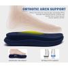 image:imageKuaiLu Mens Orthotic Cushion Flip Flops Mens Athletic Recovery Foam Walking Sandals Lightweight Summer Beach FlipFlop Slides Shoes for Man Soft Comfort Fit amp Arch SupportNavy Blue