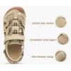 image:imageKuaiLu Womens Orthopedic Walking Sandals Comfortable Plantar Fasciitis Arch Support Sport Recovery Thick Cushion Closed Toe Hiking Sandal Adjustable Strap Casual Travel Beach Outdoor SandlesBeige