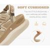 image:imageKuaiLu Womens Orthopedic Walking Sandals Comfortable Plantar Fasciitis Arch Support Sport Recovery Thick Cushion Closed Toe Hiking Sandal Adjustable Strap Casual Travel Beach Outdoor SandlesBeige