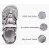 image:imageKuaiLu Womens Orthopedic Walking Sandals Comfortable Plantar Fasciitis Arch Support Sport Recovery Thick Cushion Closed Toe Hiking Sandal Adjustable Strap Casual Travel Beach Outdoor SandlesGrey