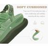 image:imageKuaiLu Womens Orthopedic Walking Sandals Comfortable Plantar Fasciitis Arch Support Sport Recovery Thick Cushion Closed Toe Hiking Sandal Adjustable Strap Casual Travel Beach Outdoor SandlesGreen