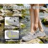 image:imageKuaiLu Womens Orthopedic Walking Sandals Comfortable Plantar Fasciitis Arch Support Sport Recovery Thick Cushion Closed Toe Hiking Sandal Adjustable Strap Casual Travel Beach Outdoor SandlesGrey