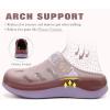 image:imageKuaiLu Womens Classic Recovery Clogs Comfortable Walking Cushion Sandals for Women Relif Plantar Fasciitis Ladies Orthotic Arch Support Slipon Mules Adult Slip Resistant ShoesDark Brown