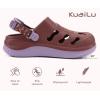 image:imageKuaiLu Womens Classic Recovery Clogs Comfortable Walking Cushion Sandals for Women Relif Plantar Fasciitis Ladies Orthotic Arch Support Slipon Mules Adult Slip Resistant ShoesDark Brown