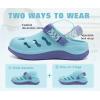 image:imageKuaiLu Womens Classic Recovery Clogs Comfortable Walking Cushion Sandals for Women Relif Plantar Fasciitis Ladies Orthotic Arch Support Slipon Mules Adult Slip Resistant ShoesAqua Blue