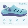 image:imageKuaiLu Womens Classic Recovery Clogs Comfortable Walking Cushion Sandals for Women Relif Plantar Fasciitis Ladies Orthotic Arch Support Slipon Mules Adult Slip Resistant ShoesAqua Blue
