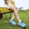 image:imageKuaiLu Womens Classic Recovery Clogs Comfortable Walking Cushion Sandals for Women Relif Plantar Fasciitis Ladies Orthotic Arch Support Slipon Mules Adult Slip Resistant ShoesAqua Blue