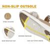 image:imageKuaiLu Womens Orthopedic Walking Sandals with Comfortable Arch Support Plantar Fasciitis Relief Summer Outdoor Hiking Sport Recovery Adjustable Strap Athletic Chunky Cushion ShoesBeige