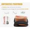 image:imageKuaiLu Womens Orthopedic Walking Sandals with Comfortable Arch Support Plantar Fasciitis Relief Summer Outdoor Hiking Sport Recovery Adjustable Strap Athletic Chunky Cushion ShoesBlack Khaki