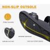 image:imageKuaiLu Womens Orthopedic Walking Sandals with Comfortable Arch Support Plantar Fasciitis Relief Summer Outdoor Hiking Sport Recovery Adjustable Strap Athletic Chunky Cushion ShoesAll Black