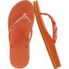 image:imageKuaiLu Womens Rhinestone Flip Flops with Comfort Arch Support Yoga Mat Cushion Sandals Fashion Summer Beach Travel Orthotic Walking Thong Sandles Slip on Plantar Fasciitis Indoor Outdoor ShoesOrange
