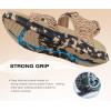 image:imageKuaiLu Mens Hiking Sandals With Arch Support Sport Recovery Athletic Walking Sandals For Man Outdoor Summer Casual Thick Cushion Beach Water Fisherman Sandal Size 715Beigecamouflage