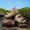 image:imageKuaiLu Mens Hiking Sandals With Arch Support Sport Recovery Athletic Walking Sandals For Man Outdoor Summer Casual Thick Cushion Beach Water Fisherman Sandal Size 715Beigecamouflage