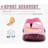 image:imageKuaiLu Womens Recovery Flip Flops with Comfortable Plantar Fasciitis Arch Support Orthotic Thong Sandals Cushion Sport Slides Reduces Stress on Feet Joints amp Back PostExercisePink Wine