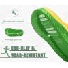 image:imageKuaiLu Womens Recovery Flip Flops with Comfortable Plantar Fasciitis Arch Support Orthotic Thong Sandals Cushion Sport Slides Reduces Stress on Feet Joints amp Back PostExerciseYellow Green