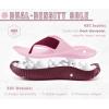 image:imageKuaiLu Womens Recovery Flip Flops with Comfortable Plantar Fasciitis Arch Support Orthotic Thong Sandals Cushion Sport Slides Reduces Stress on Feet Joints amp Back PostExercisePink Wine