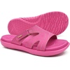 image:imageKuaiLu Womens Fashion Orthotic Slides Ladies Athletic Yoga Mat Memory Foam Walking Sandals Thick Cushion Recovery Summer Beach Slippers Comfortable Plantar Fasciitis Arch SupportHot Pink