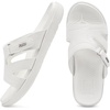 image:imageKuaiLu Womens Fashion Orthotic Slides Ladies Athletic Yoga Mat Memory Foam Walking Sandals Thick Cushion Recovery Summer Beach Slippers Comfortable Plantar Fasciitis Arch SupportWhite