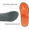 image:imageKuaiLu Womens Flip Flops Ladies Yoga Mat Comfortable Walking Thong Sandals With Plantar Fasciitis Arch Support Slip On Indoor Outdoor For SummerOrange