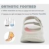 image:imageKuaiLu Womens Recovery Sandals With Comfortable Plantar Fasciitis Arch Support Orthotic Adjustable Thick Cushion Sport Slides Reduces Stress on Feet Joints amp Back PostExerciseBonestiff