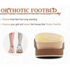image:imageKuaiLu Gladiator Sandals for Women with Comfortable Arch Support Summer Beach Walking Fisherman Slides Boho Outfits Flats Slip on Cushion Shoes Indoor OutdoorCream