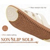 image:imageKuaiLu Gladiator Sandals for Women with Comfortable Arch Support Summer Beach Walking Fisherman Slides Boho Outfits Flats Slip on Cushion Shoes Indoor OutdoorCream