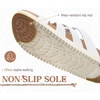 image:imageKuaiLu Gladiator Sandals for Women with Comfortable Arch Support Summer Beach Walking Fisherman Slides Boho Outfits Flats Slip on Cushion Shoes Indoor OutdoorWhite Khaki