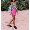 image:imageKuaiLu Gladiator Sandals for Women with Comfortable Arch Support Summer Beach Walking Fisherman Slides Boho Outfits Flats Slip on Cushion Shoes Indoor OutdoorBlack