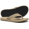 image:imageKuaiLu Mens Flip Flops Arch Support Comfortable Summer Beach Thong Sandals Yoga Foam Cushion Slip on SlippersNatural