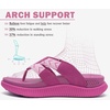 image:imageKuaiLu Womens Orthopedic Flip Flops Comfortable Arch Support Summer Walking Thong Sandals Beach Vacation Boho Outfits Casual NonSlip Shoes Indoor OutdoorRose
