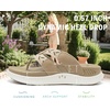image:imageKuaiLu Womens Orthopedic Flip Flops Comfortable Arch Support Summer Walking Thong Sandals Beach Vacation Boho Outfits Casual NonSlip Shoes Indoor OutdoorBeige